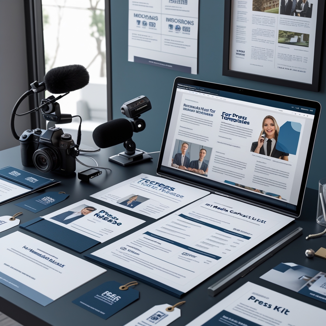 Press Release & Media Kit Templates